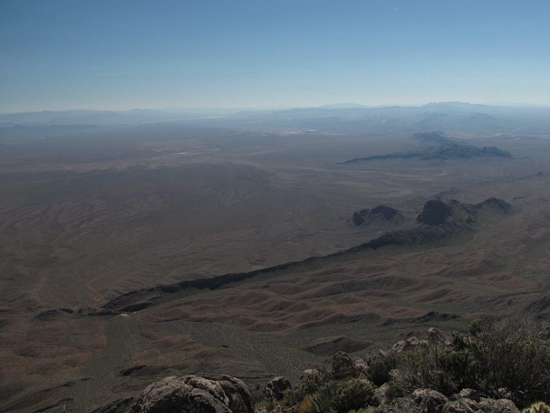 Seeing a body of water from up here made my day!
