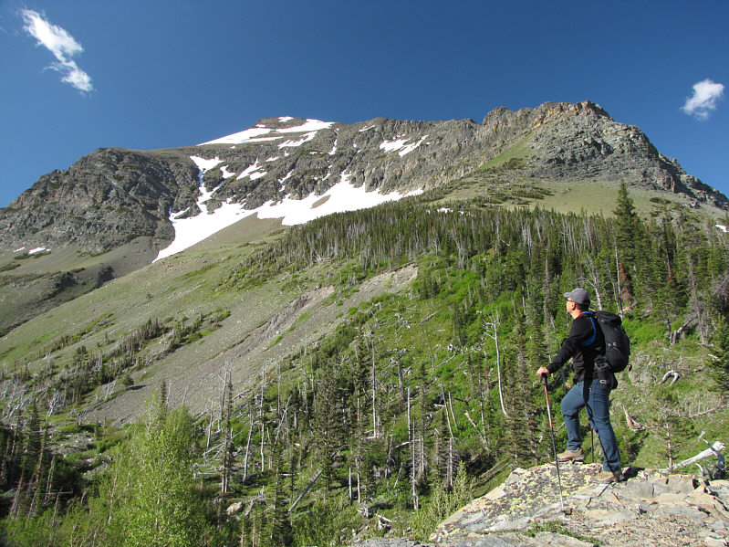 Still not sure where J. Gordon Edwards' descent route is.