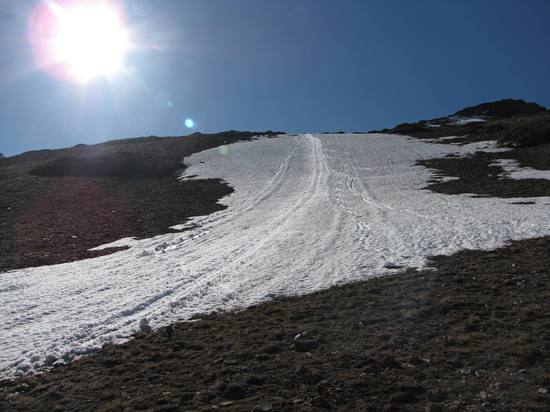 It was also an awesome glissade!