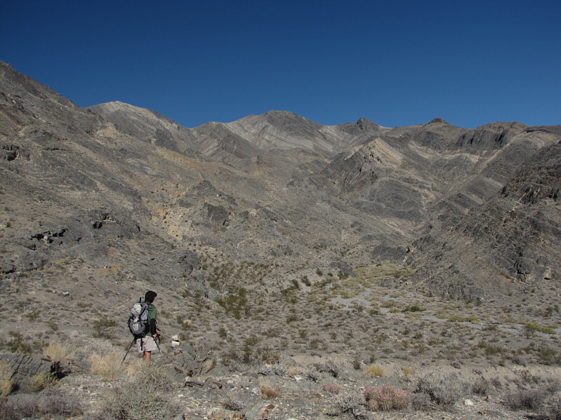 In terms of distance, we're about halfway to the summit from here. In terms of elevation, we still have a lot of climbing ahead of us...