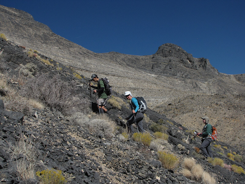 And we still have to climb higher than those peaks and ridges in the background!!