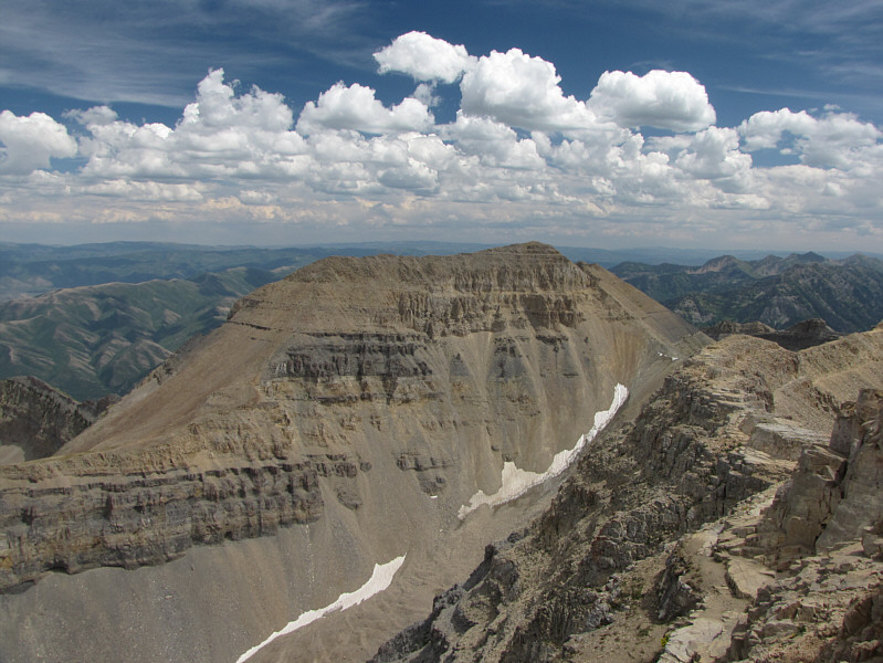 I saw a few people over there.