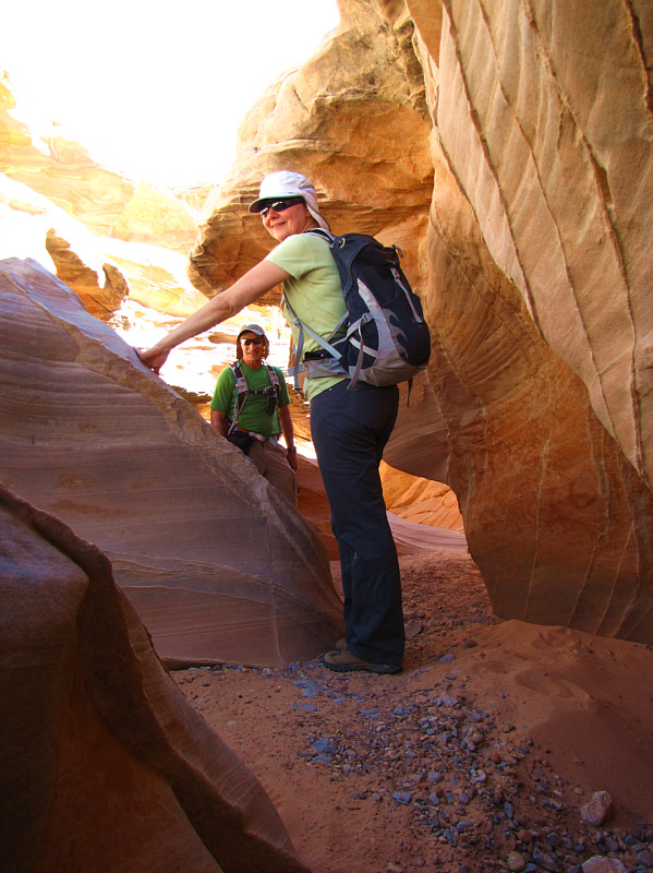 What was that crack about me trying to squeeze through here, Dinah?!