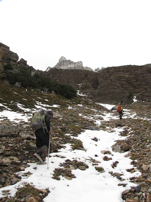 We almost missed going up here!