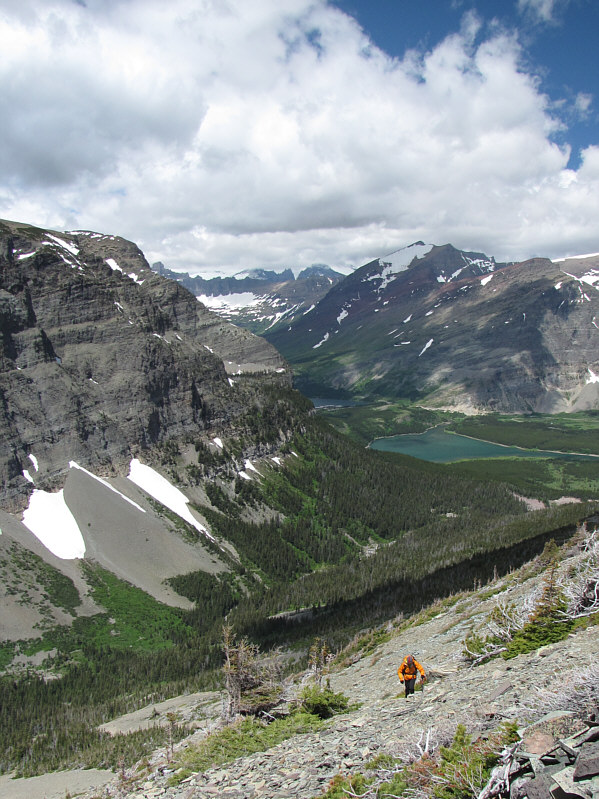 Not the most enjoyable of ascents so far despite the great views.