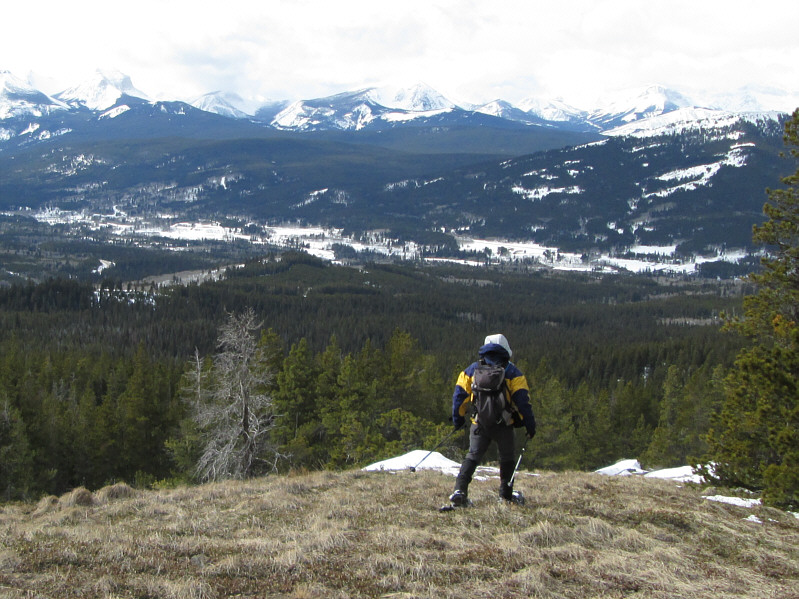 Trust me. This beats post-holing!