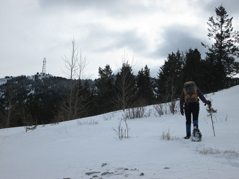 The summit is much farther away than it looks.