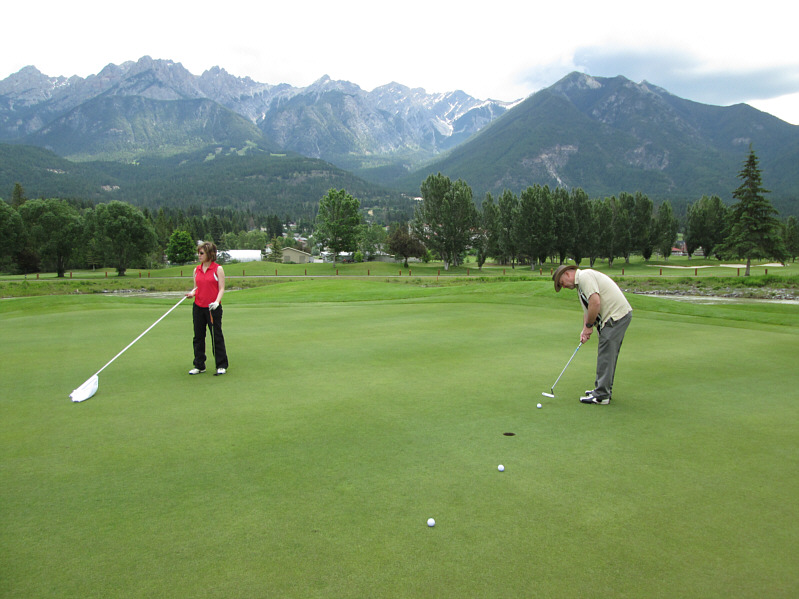 What's she looking at?