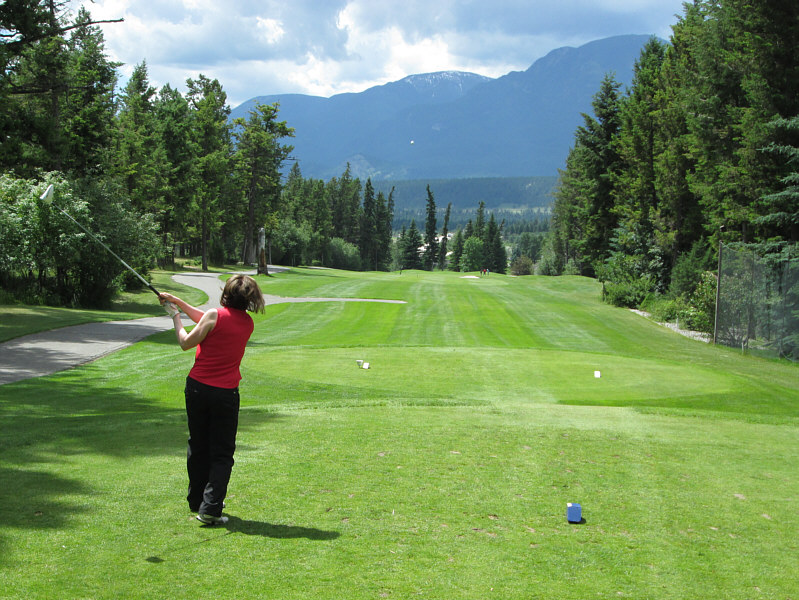 Sigh...if only I could hit with my driver so well...