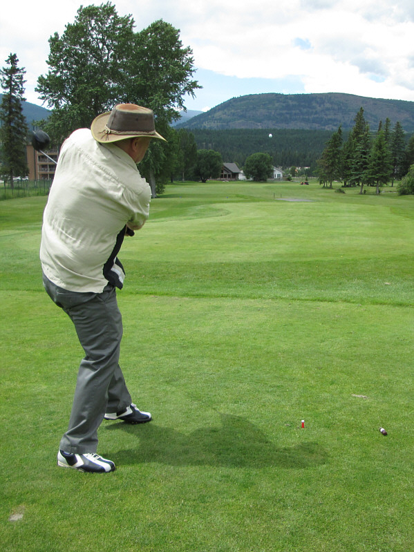 Stay out of the trees on the right!