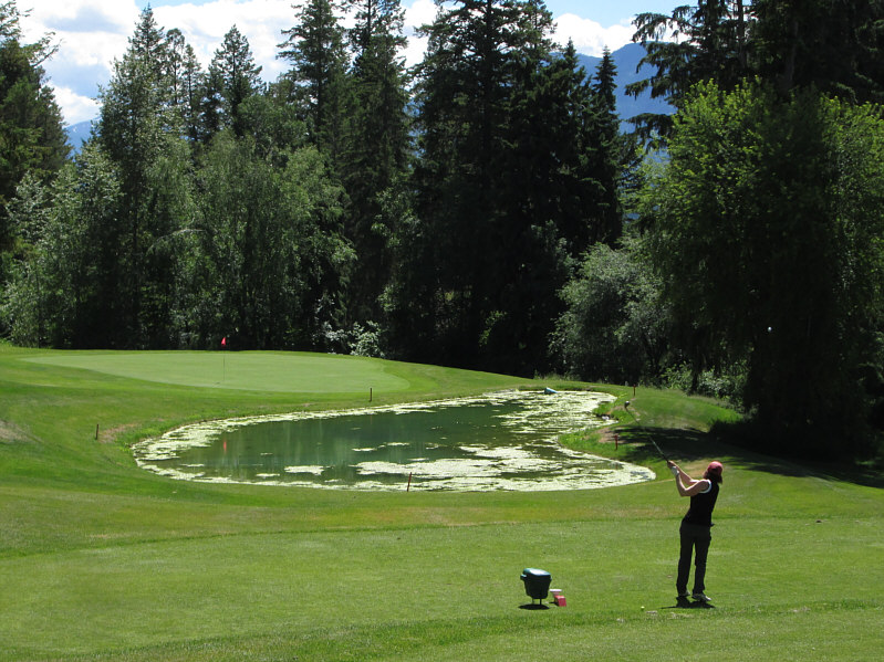 It's funny how a little water affects your shots...