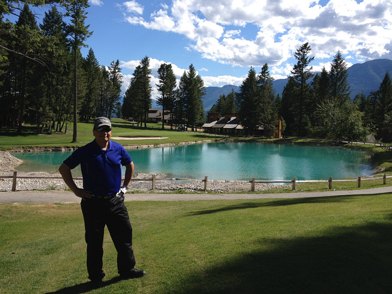 The most beautiful hole on the course!