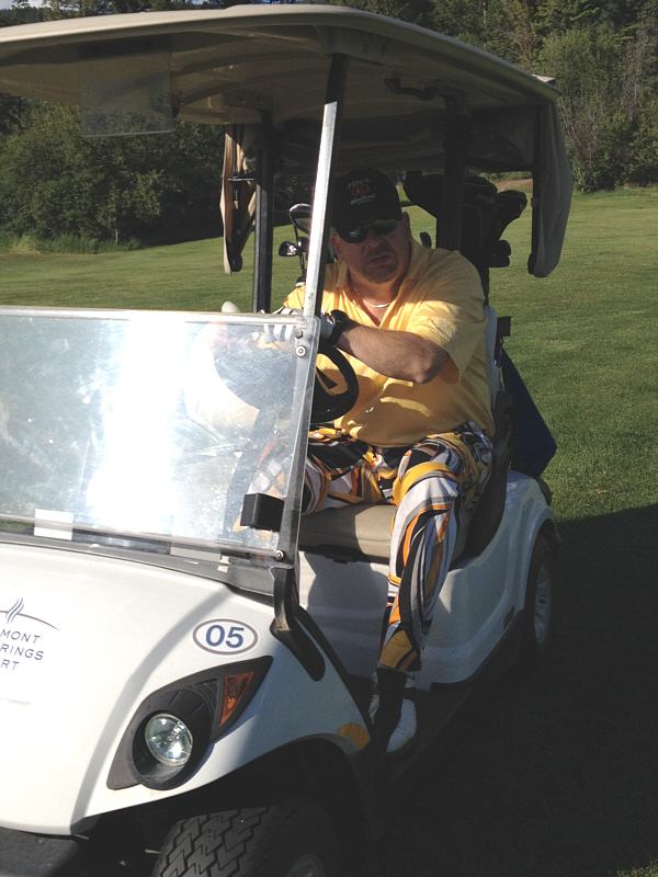 Actually, he's probably already drank a few...