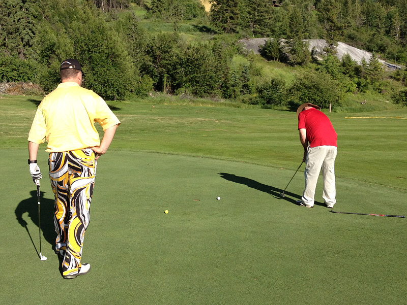 Mon dieu, that was a 5-hour round of golf!