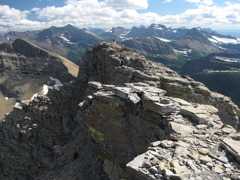 Oddly enough, it wasn't that windy up here.