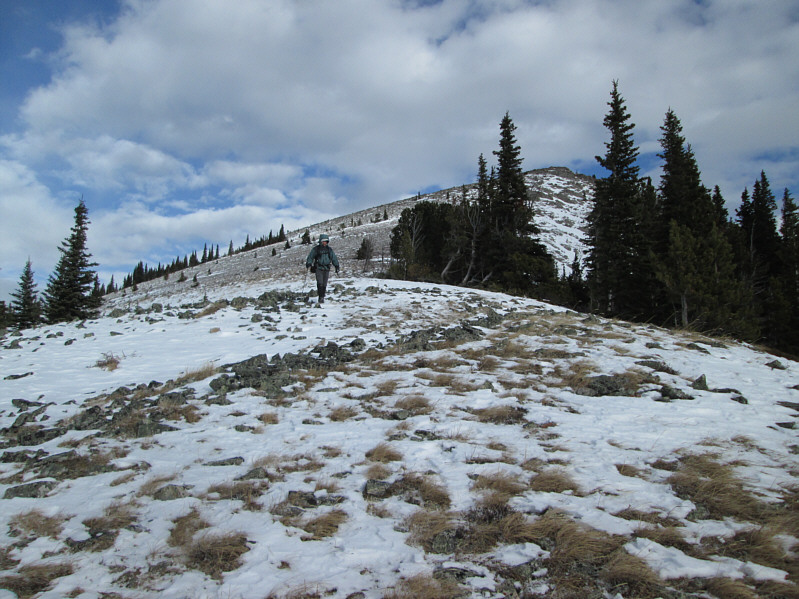 It gets steeper if you continue southward...