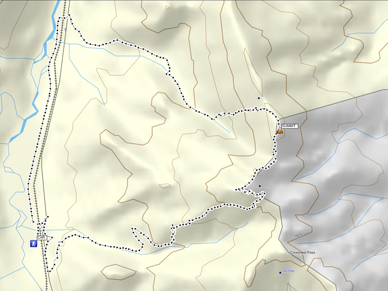 The views from the summit probably aren't worth all the effort expended to get there.
