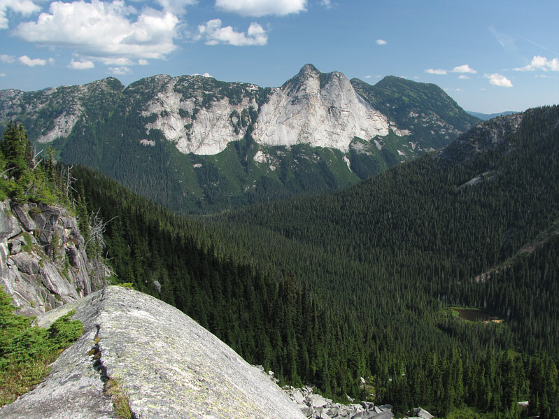 A rather odd name for a peak given that there aren't really any yaks in the area...that I know of!