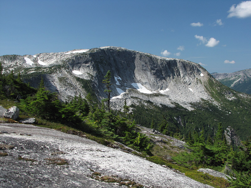 There is a green rocket near the top.