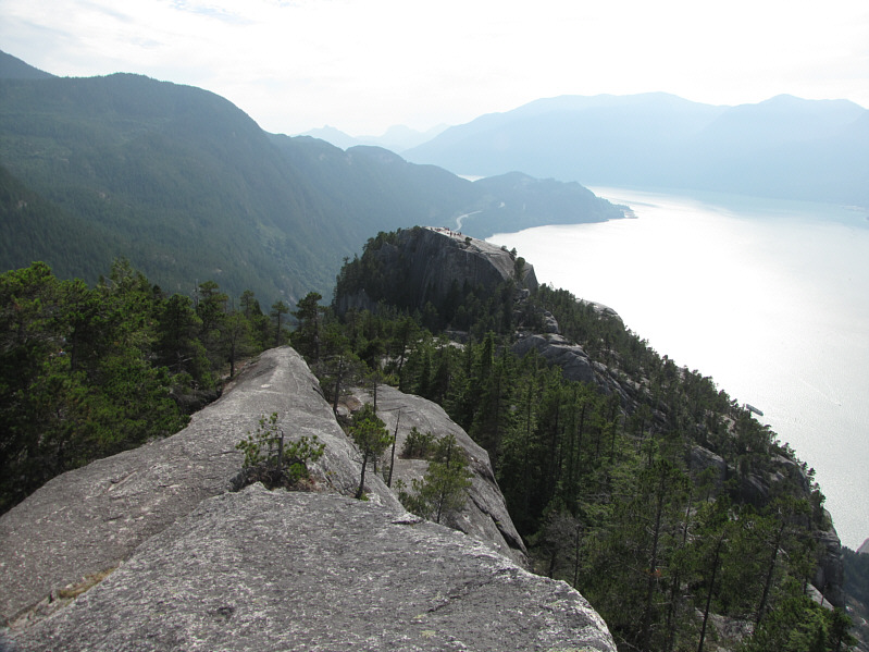 Oh sure! NOW they're nude sunbathing over there...