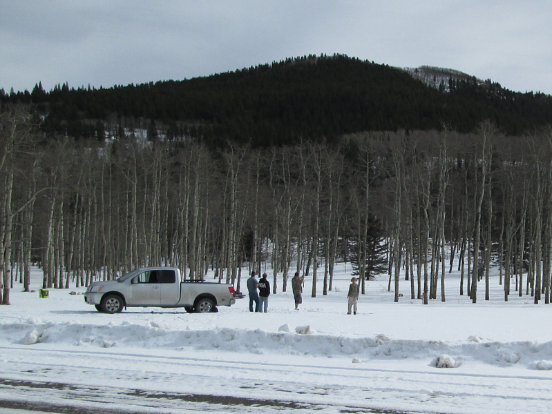 It's a good thing we weren't hiking on this side of the highway!