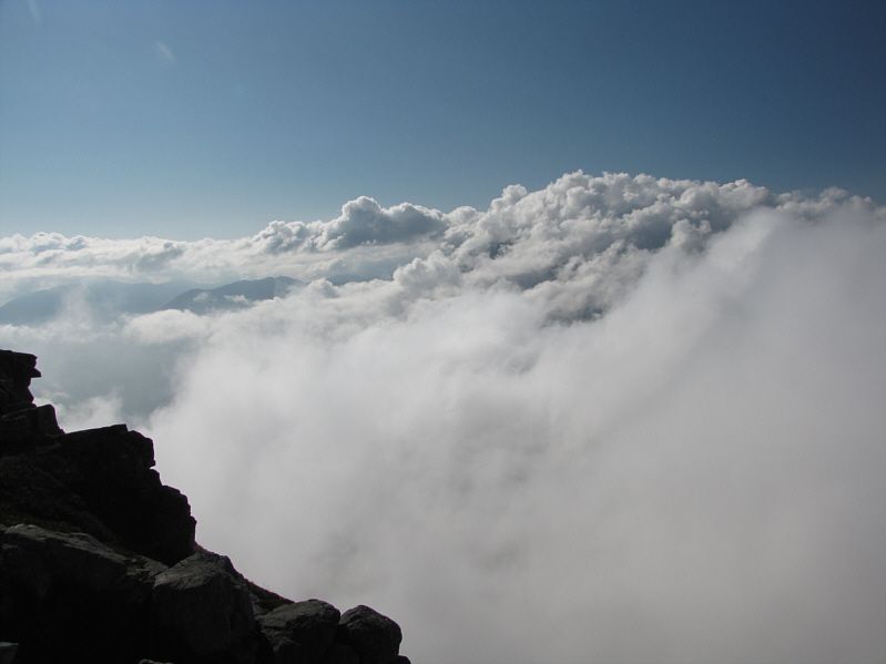 Thank goodness the summit of Williams Peak wasn't shrouded!