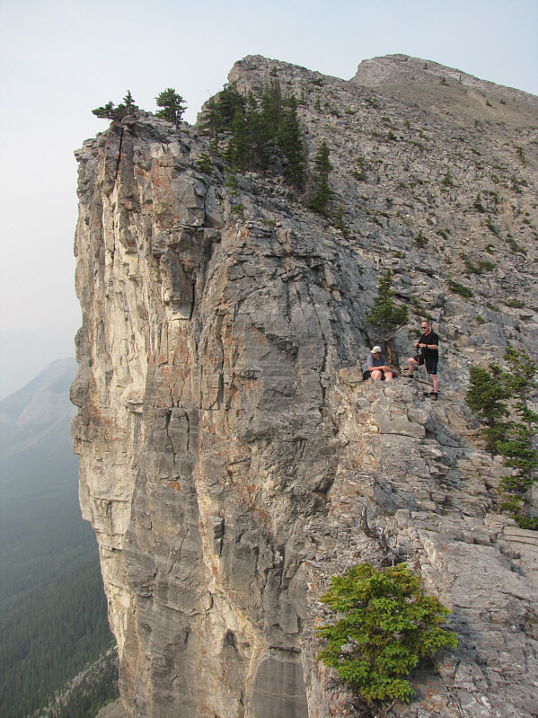 Terrain like this certainly makes you more aware of gravity!