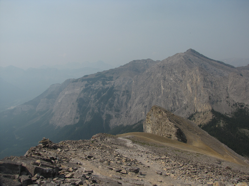 It's a shame that we couldn't do the traverse and the front side scree run.