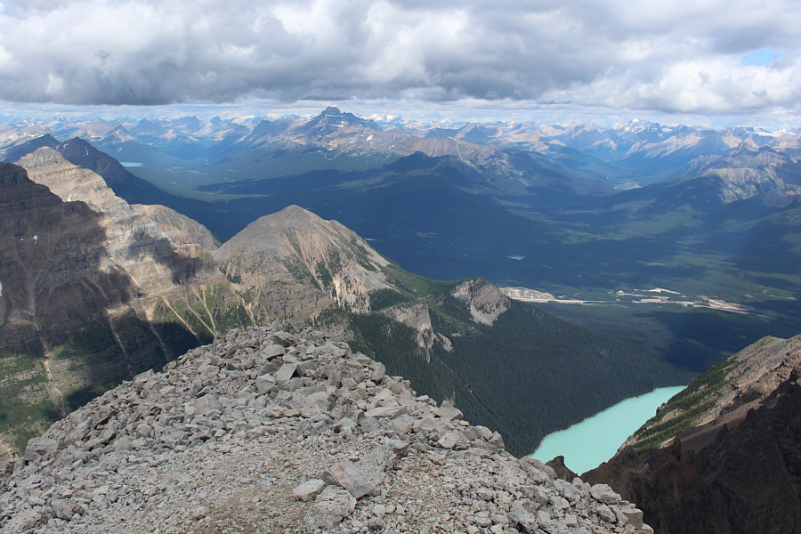I guess I could have walked out a bit further to get a better picture of Lake Louise!