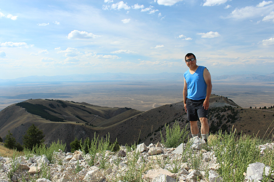 Yep, I got that farmer's tan going!