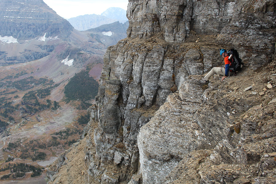 Possibly the crux of the ascent.