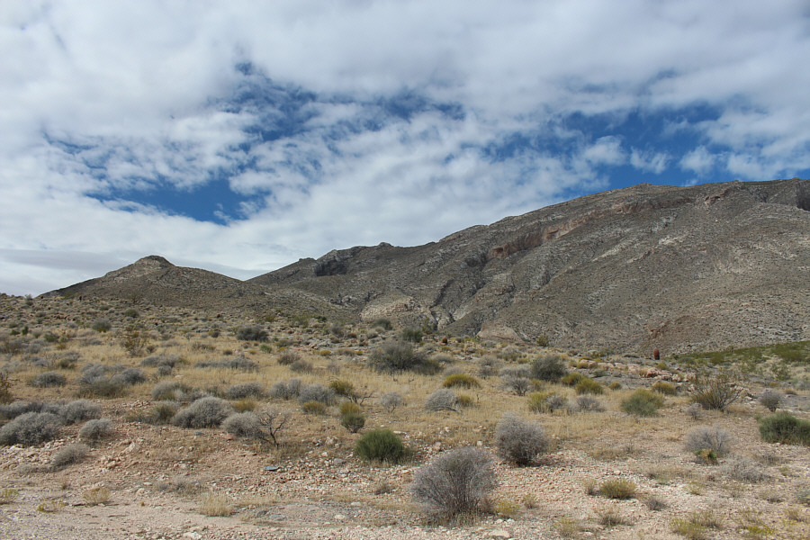 But the ridge to the right looks higher...