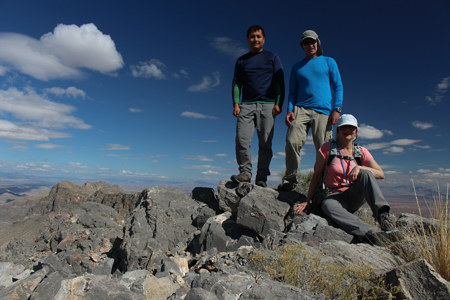 No summit register. Are we actually on the true summit?