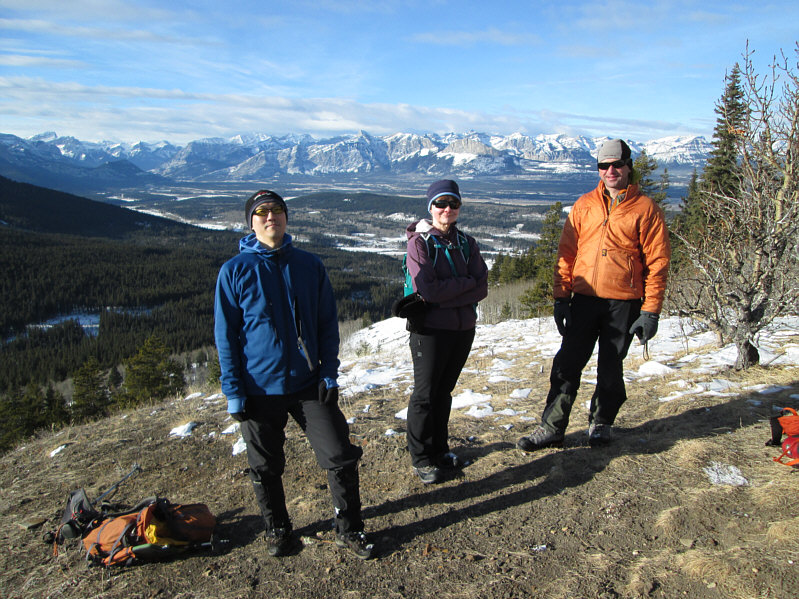 We're sure taking a lot of photos for a nothing hill!