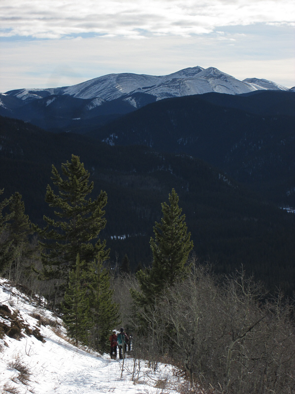 Gee, I still can't keep up with them even going downhill!