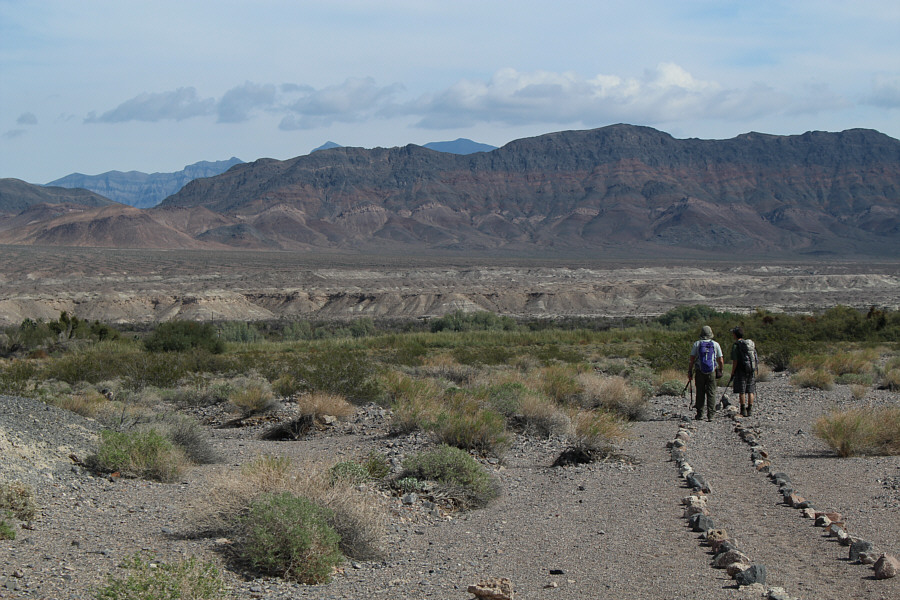 Somebody had a lot of time on their hands to set up all these rocks!