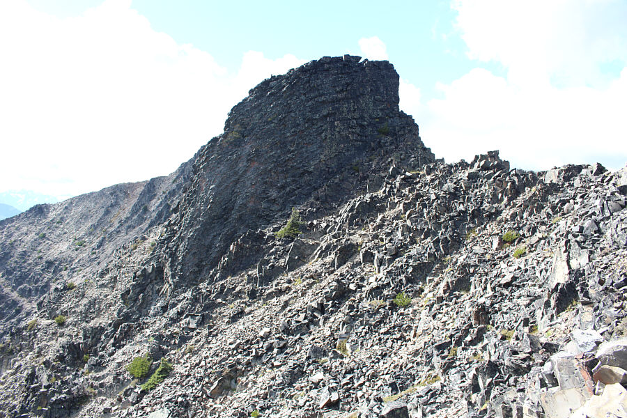 Probably the crux of the ascent.