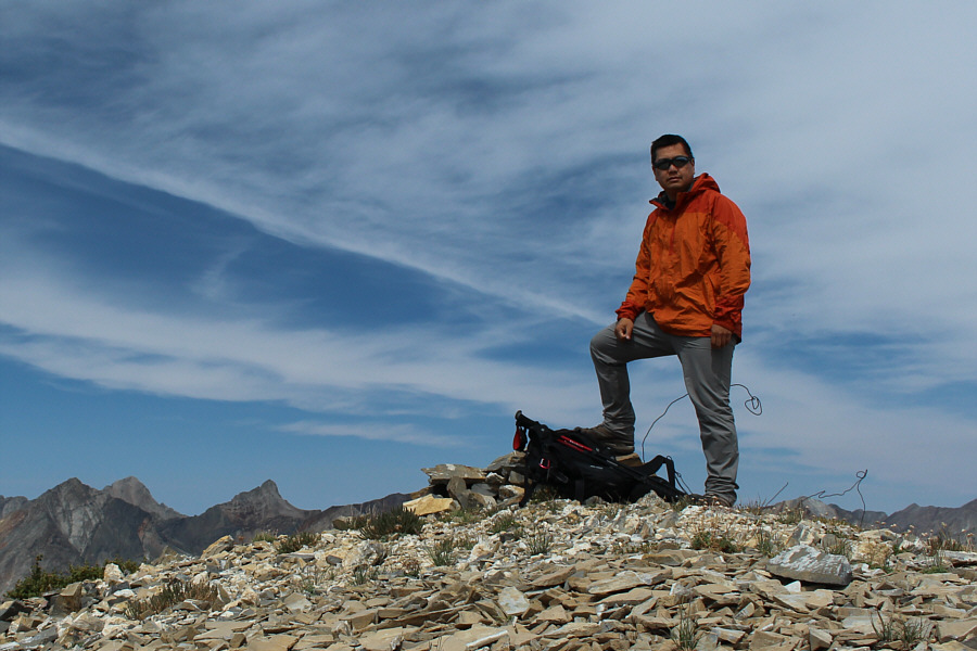 That's actually a wire--not a hair on my camera lens!