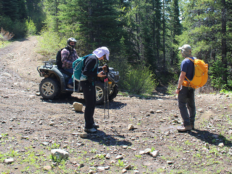 Working on a Saturday? Probably went up to adjust the antenna to improve his free satellite TV reception!