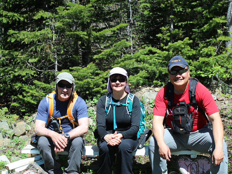 Hope Fred is better at telecommunications maintenance than he is at taking photographs...