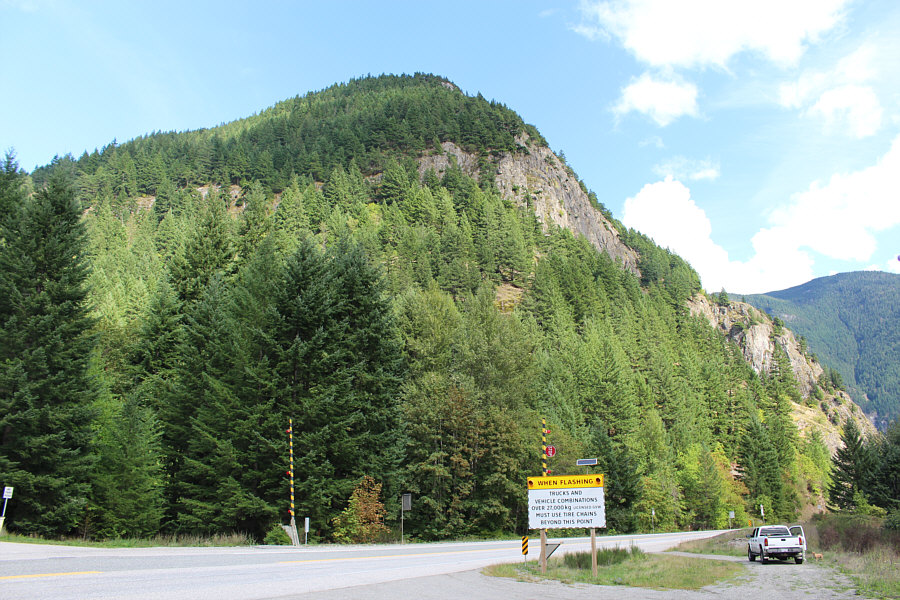 Be careful crossing the highway!