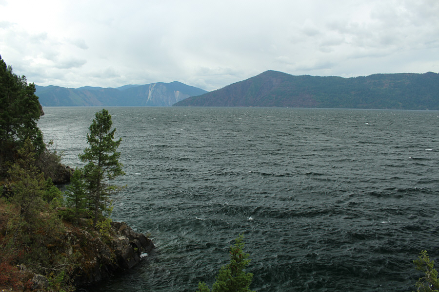 I would almost drive over Bernard Peak later in the day on my way out.