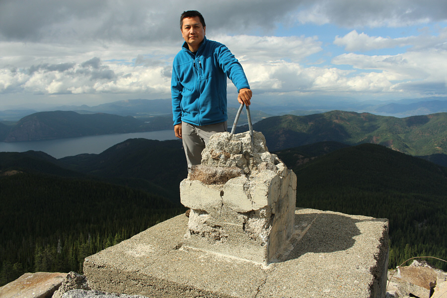 I look so thrilled...