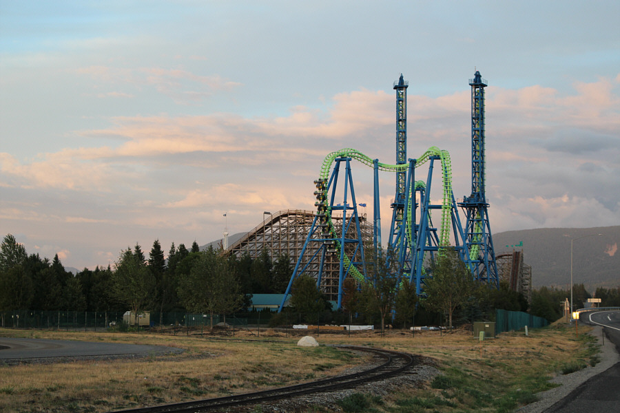 The roller coaster ride reminds me of the drive along the entire length of Pend Oreille Shore Road.