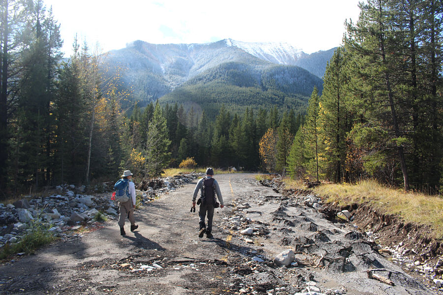 Not sure if this trailhead will ever be repaired...