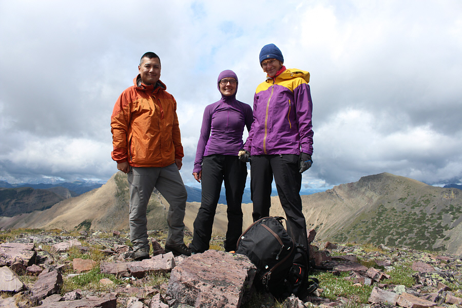 Mandarin Orange and Polish Purple!