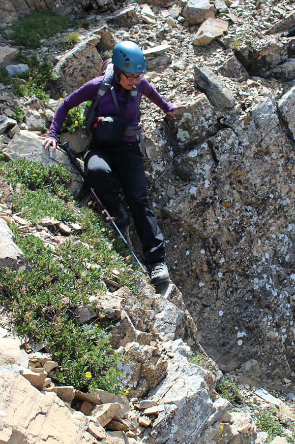 Aga is a real mountain nut!