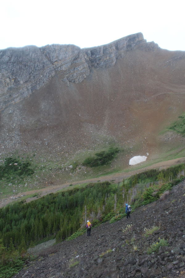 Be prepared for several hours of miserable bushwhacking if you go back this way!