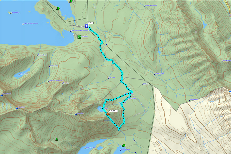 My recommendation: Bring a bike for the approach and skip the "shorcut" gully!