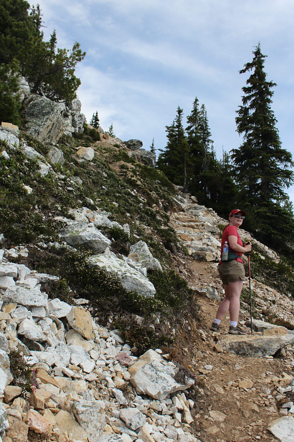 Of course, you only notice it when you're descending!